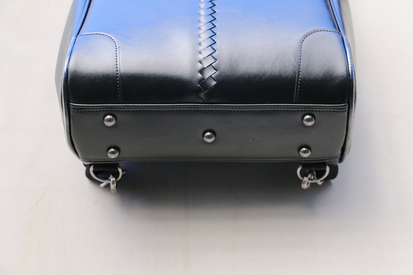 ◆ダレスバッグ【LIGHT】Sサイズ Y9(カリン木手セット) ブラック