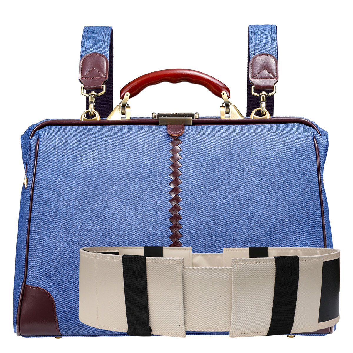 15個限定生産、2026春夏Limitedカラー「鳴門デニム」横型ダレスバッグM YK7