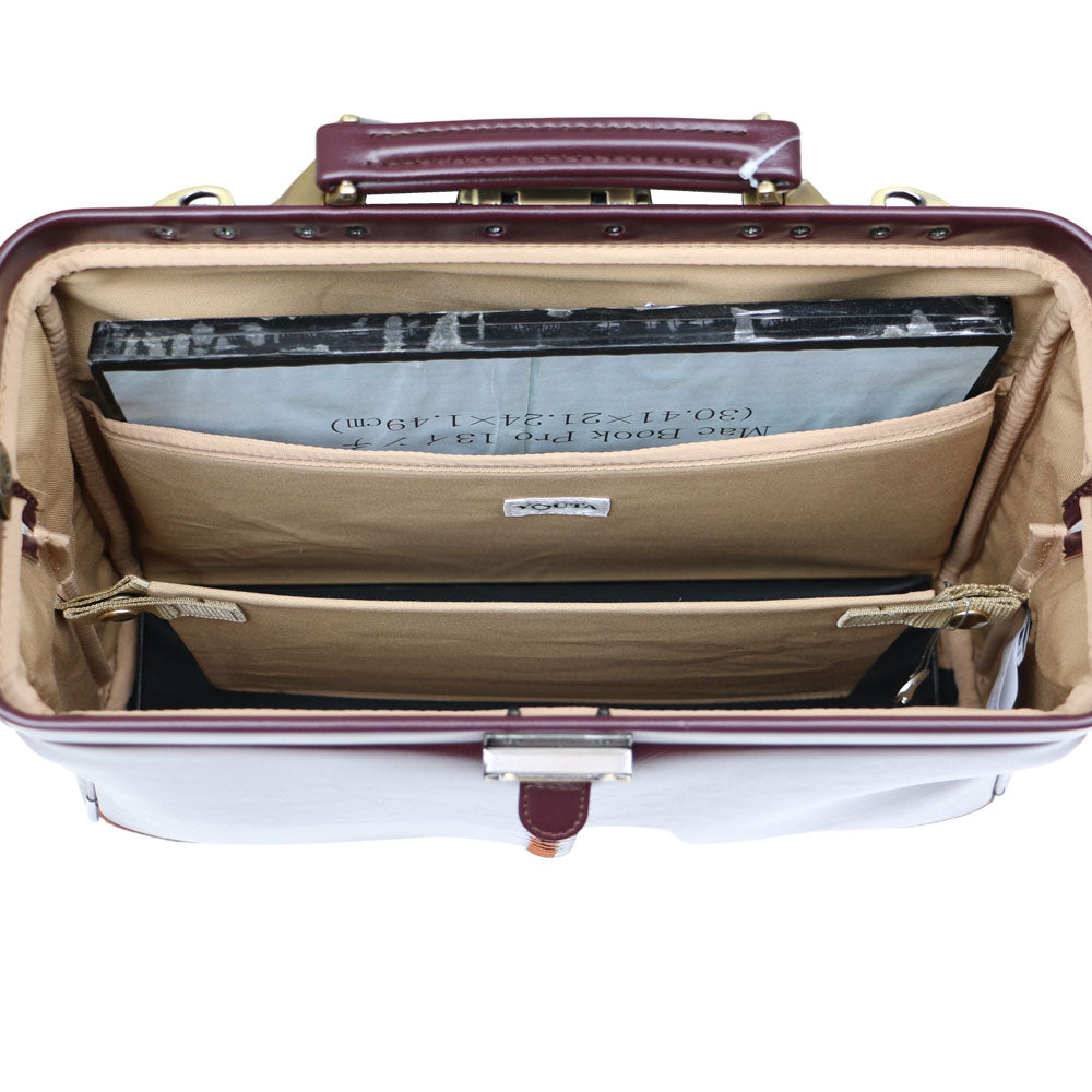 ◆ダレスバッグ 【LIGHT】Sサイズ Y4【木手 ロングハンドル】バーガンディ