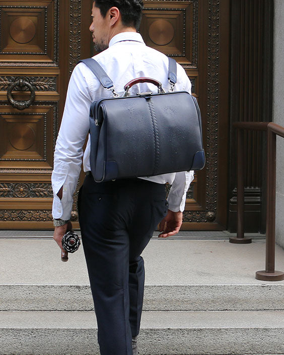 豊岡鞄認定 【リザード カバンの骨セット】ダレスバッグ 豊岡鞄 Mサイズ YK7【LIZARD】