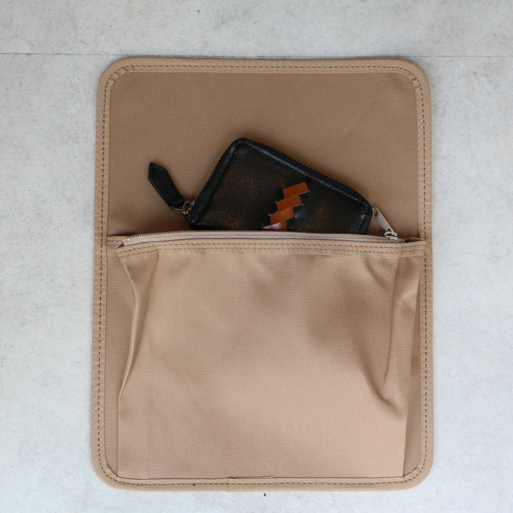 ◆豊岡鞄認定 【カバンの骨SET 】ダレスバッグ 豊岡鞄 本革付属 Lサイズ YK3【LIZARD】ネイビー