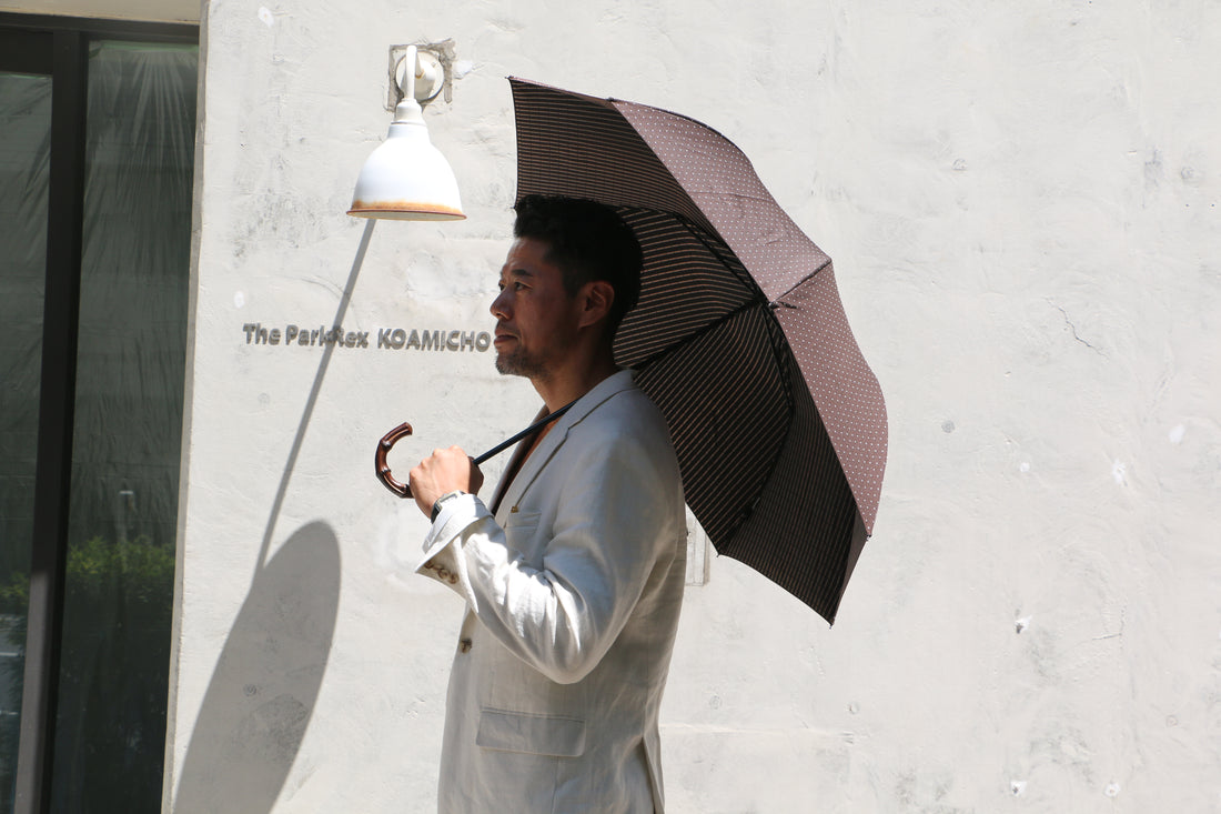 今話題のかっこいい男性用日傘の選び方、おすすめ3選！！【2023年版】