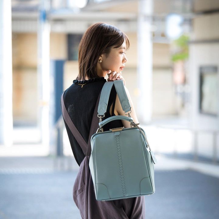 ◆豊岡鞄認定 ダレスバッグ XSサイズ YK60【ELK】スカイ