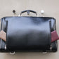 ◆【Nubuck leather long handle set】Dales bag horizontal type L size Y2【LIGHT】Black