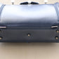 ◆【Karin Long Wooden Handle SET】Dulles Bag Horizontal M Size Y7【LIGHT】Navy