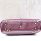 ◆【Lacquer-painted KIJIRO Long SET】Dulles bag, horizontal, M size, Y7【LIGHT】Burgundy