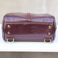 ◆Mini Dulles Bag XS Size Lacquered Wooden Handle SET Y60 [LIGHT] Burgundy