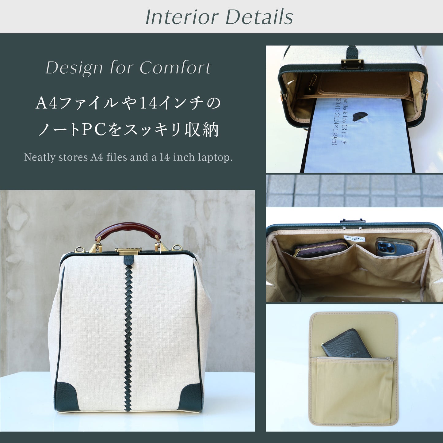 【15個限定カラーオクタビア】ダレスバッグ Mサイズ YK-0003M-OCT