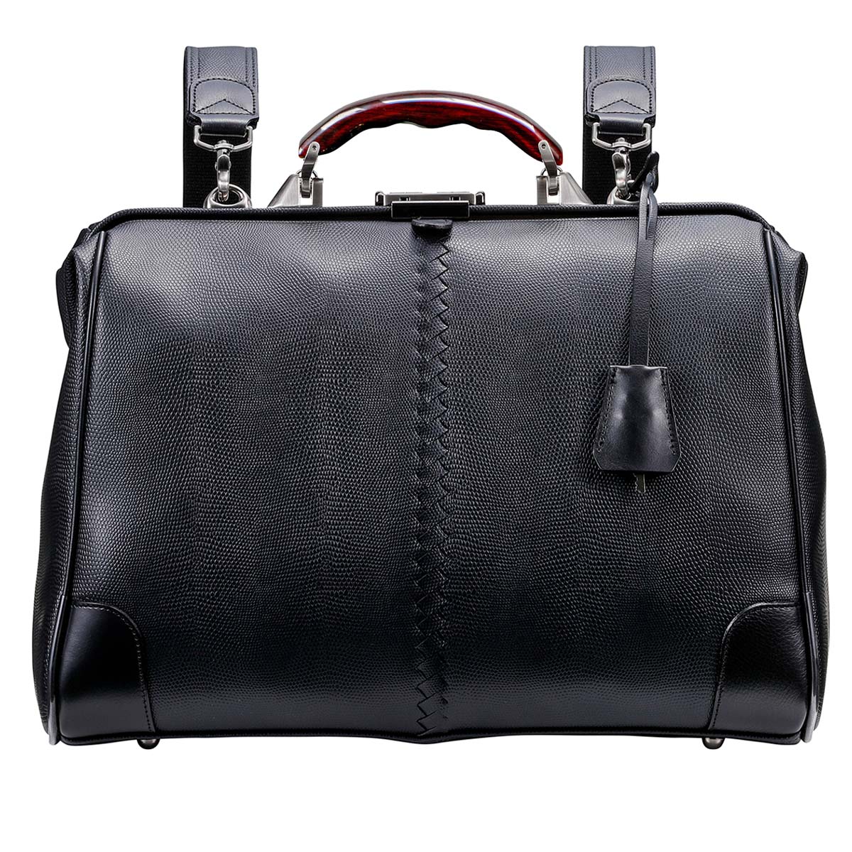 豊岡鞄認定 ダレスバッグ 豊岡鞄 本革付属 Lサイズ YK2【LIZARD】