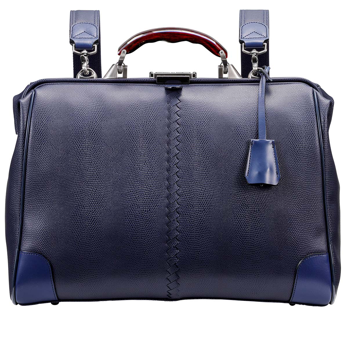 豊岡鞄認定 ダレスバッグ 豊岡鞄 本革付属 Lサイズ YK2【LIZARD】