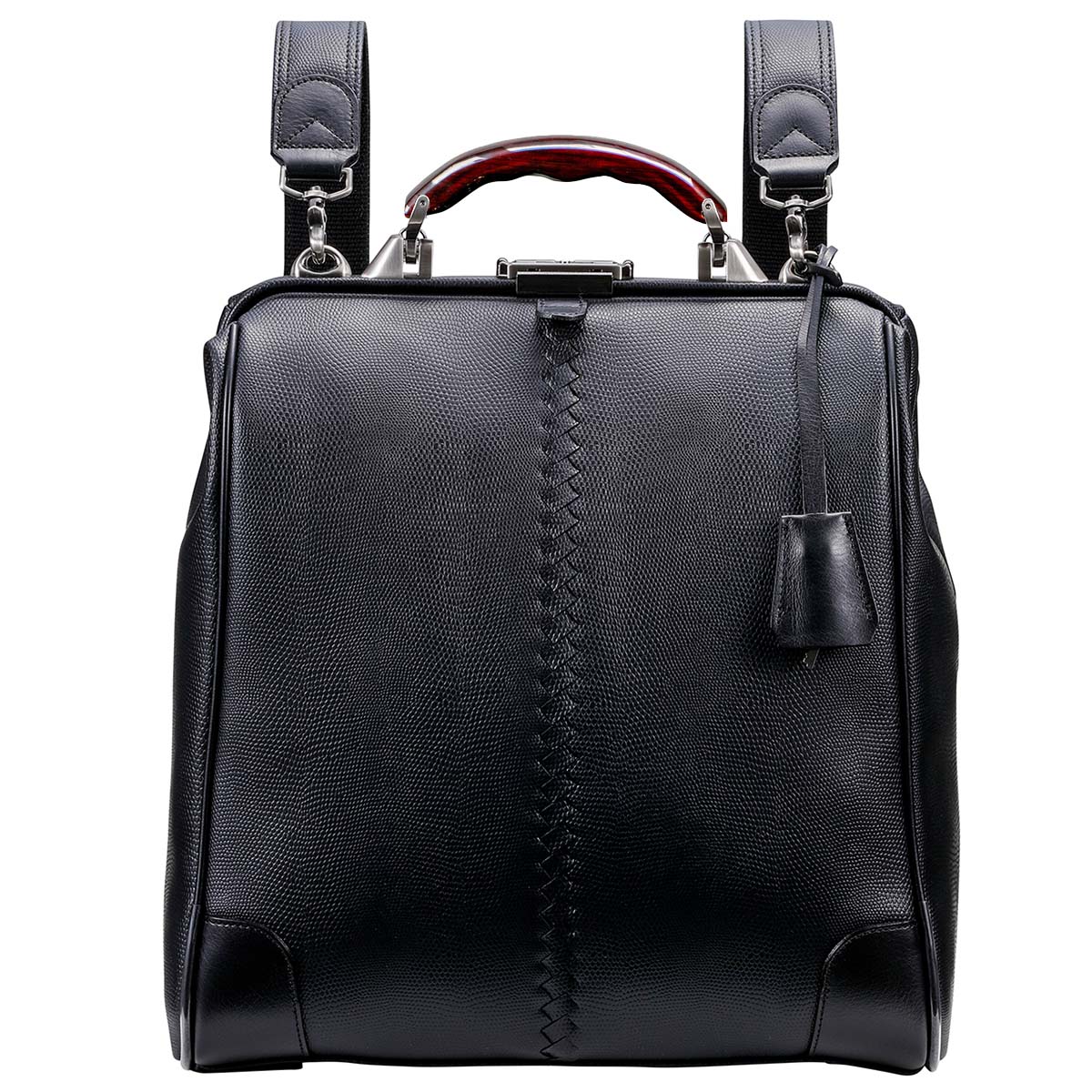 豊岡鞄認定 ダレスバッグ 本革付属 Mサイズ YK3M【LIZARD】