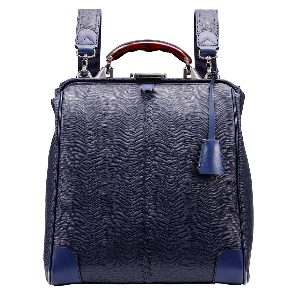 豊岡鞄認定 ダレスバッグ 本革付属 Mサイズ YK3M【LIZARD】