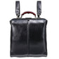 ◆Dulles Bag XL Size Lacquered Wooden Handle SET Y3XL [LIGHT] Black