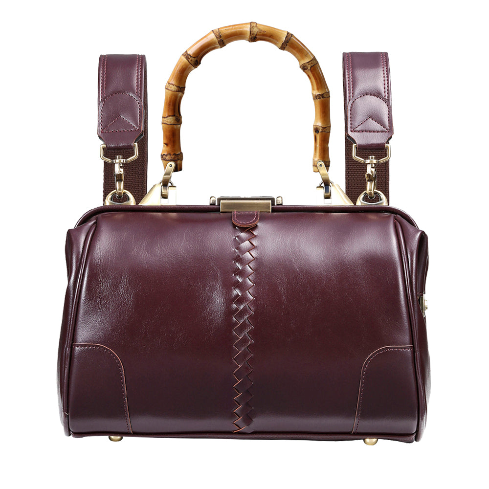 【ロングバンブーハンドルSET】ミニダレスバッグ 横型 XSサイズ  Y59【LIGHT】