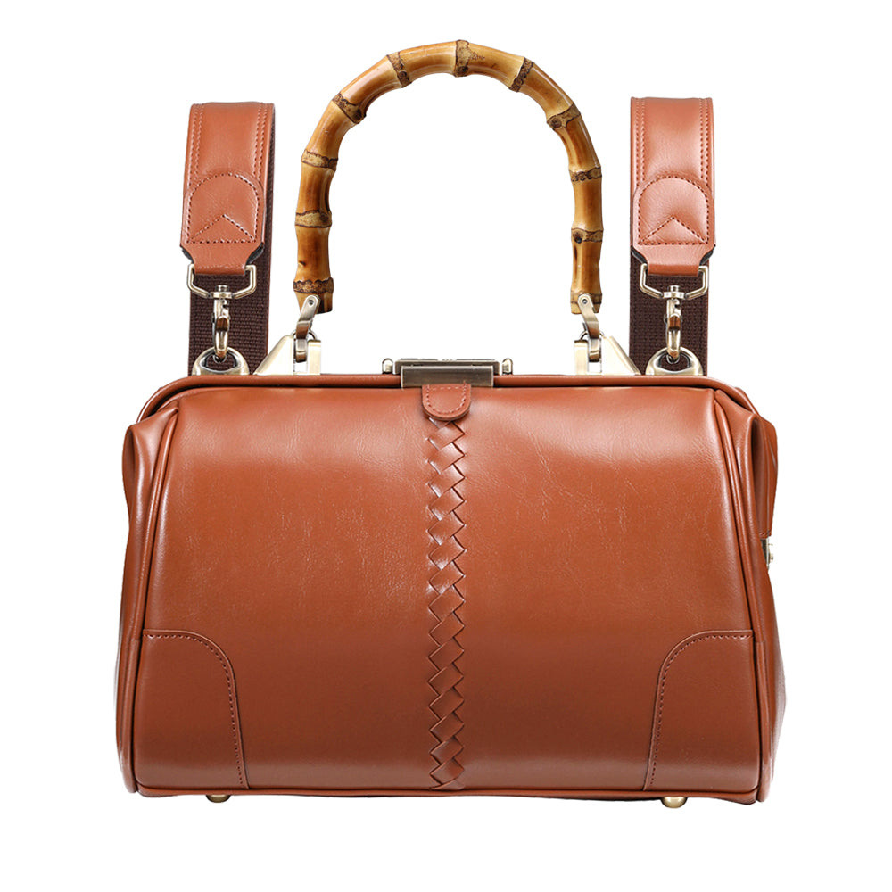 【ロングバンブーハンドルSET】ミニダレスバッグ 横型 XSサイズ  Y59【LIGHT】