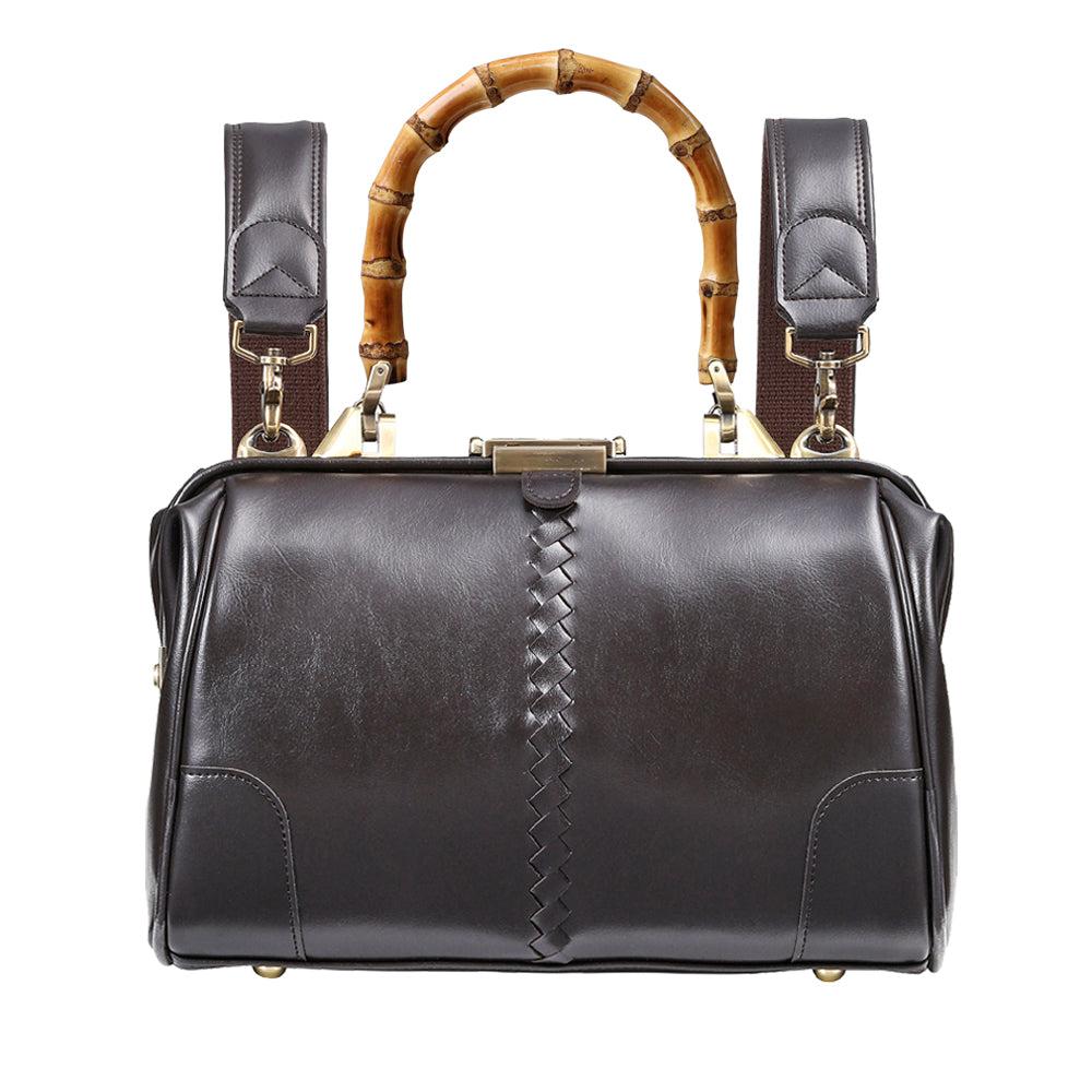 【ロングバンブーハンドルSET】ミニダレスバッグ 横型 XSサイズ  Y59【LIGHT】