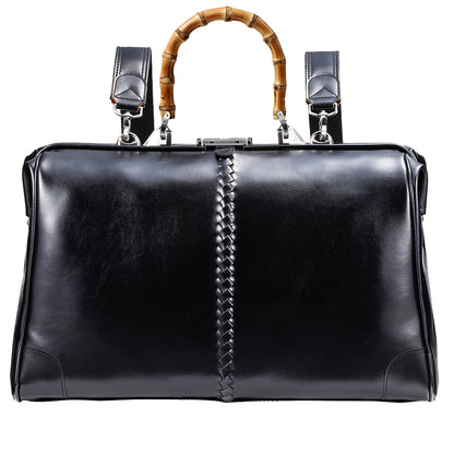 【淡竹ロングバンブーハンドルSET】ダレスバッグ 横型 Lサイズ Y2【LIGHT】