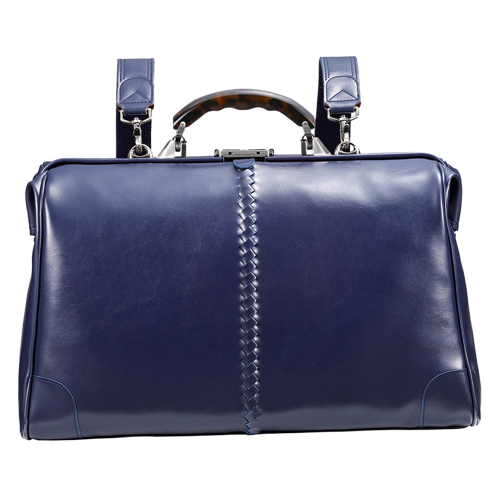 【べっ甲柄アセテートハンドルSET】ダレスバッグ 横型 Lサイズ Y2【LIGHT】