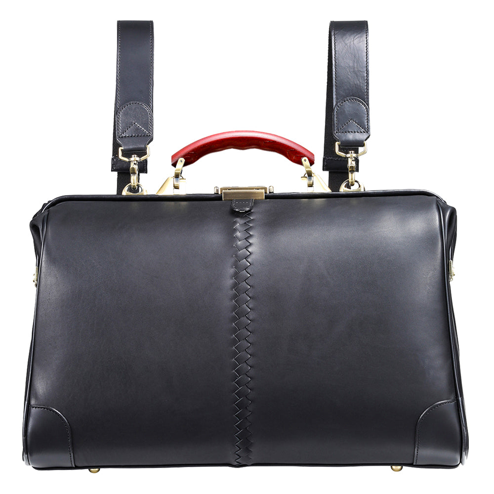 【HorSeleAther】 Horizontal Dullesbag L