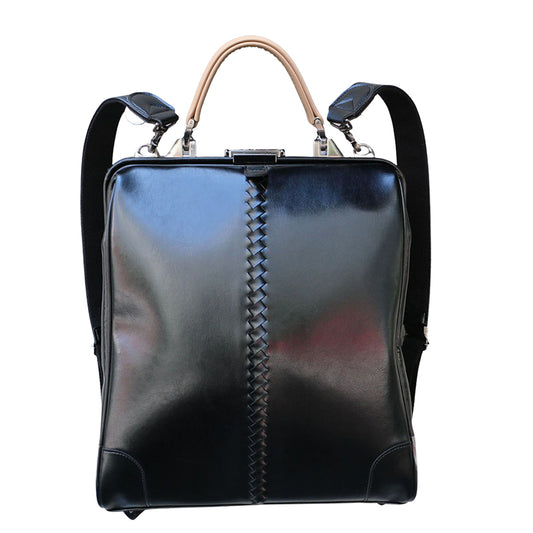 Dulles bag, horizontal, medium size, Y3M [LIGHT] [tanned leather long handle set]
