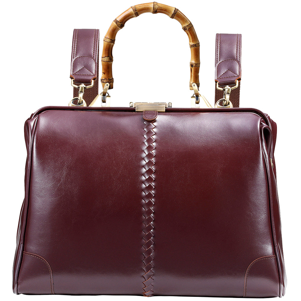 【ロングバンブーハンドルSET】ダレスバッグ 横型Sサイズ Y4【LIGHT】