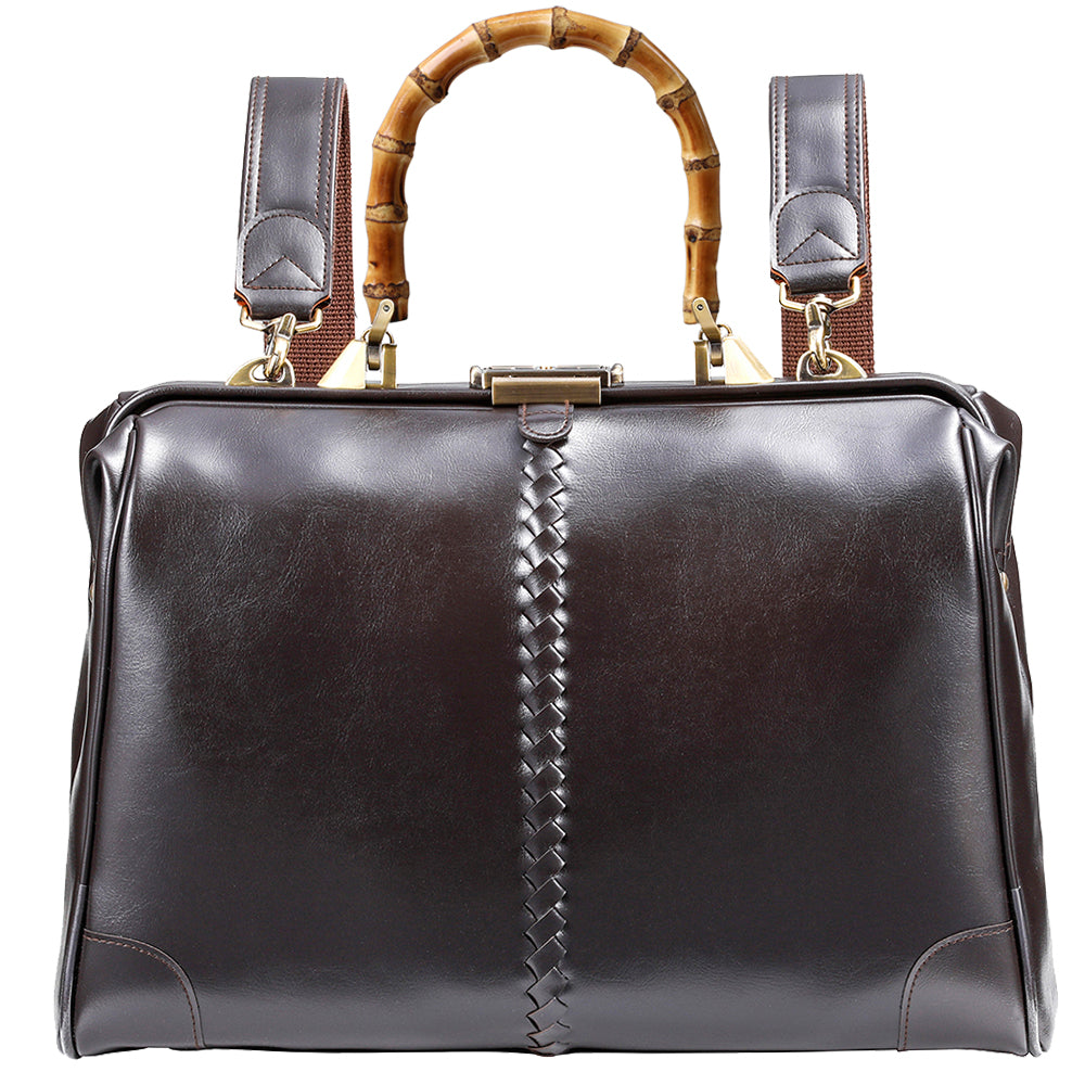 【ロングバンブーハンドルSET】ダレスバッグ 横型Sサイズ Y4【LIGHT】