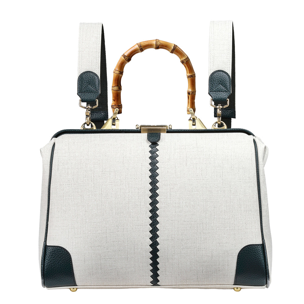 【ロングバンブーハンドル】【15個限定カラーオクタビア】 横型ダレスバッグS　YK-0004　【送料無料】