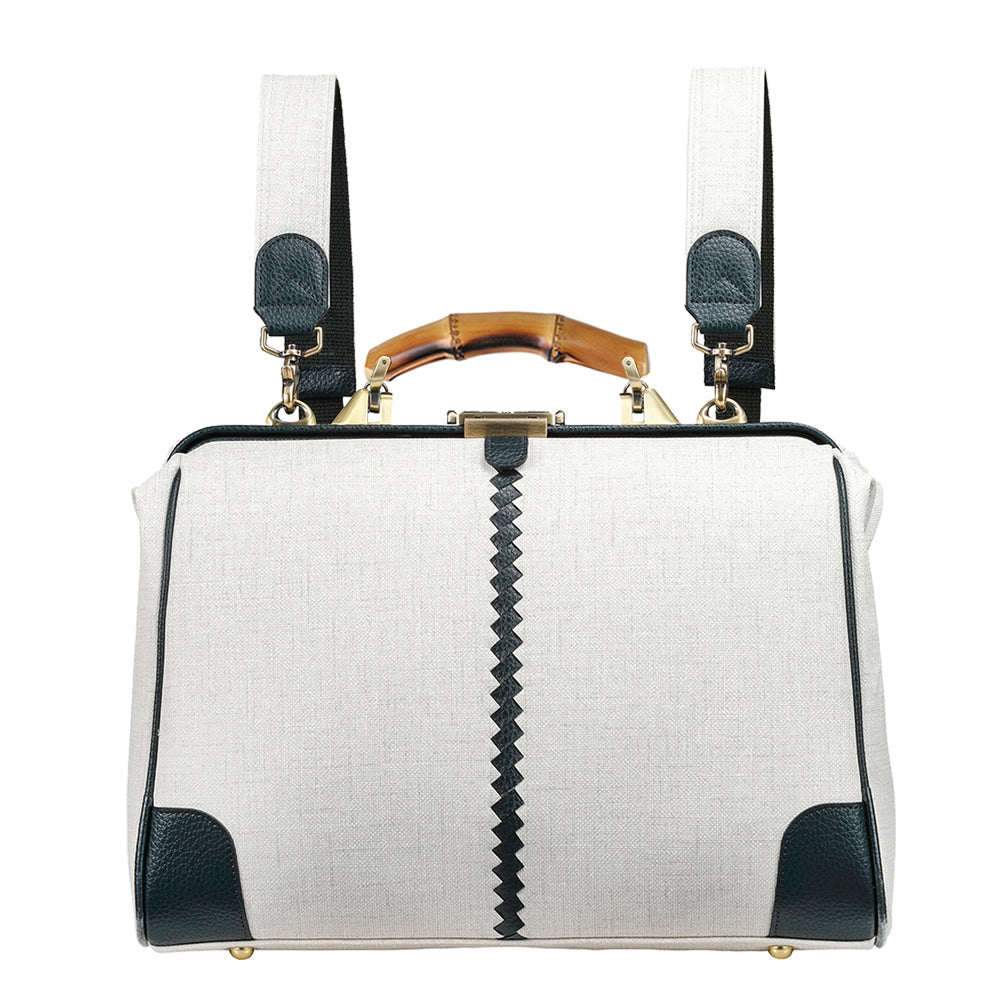 【バンブーハンドル】【15個限定カラーオクタビア】 横型ダレスバッグS　YK-0004　【送料無料】