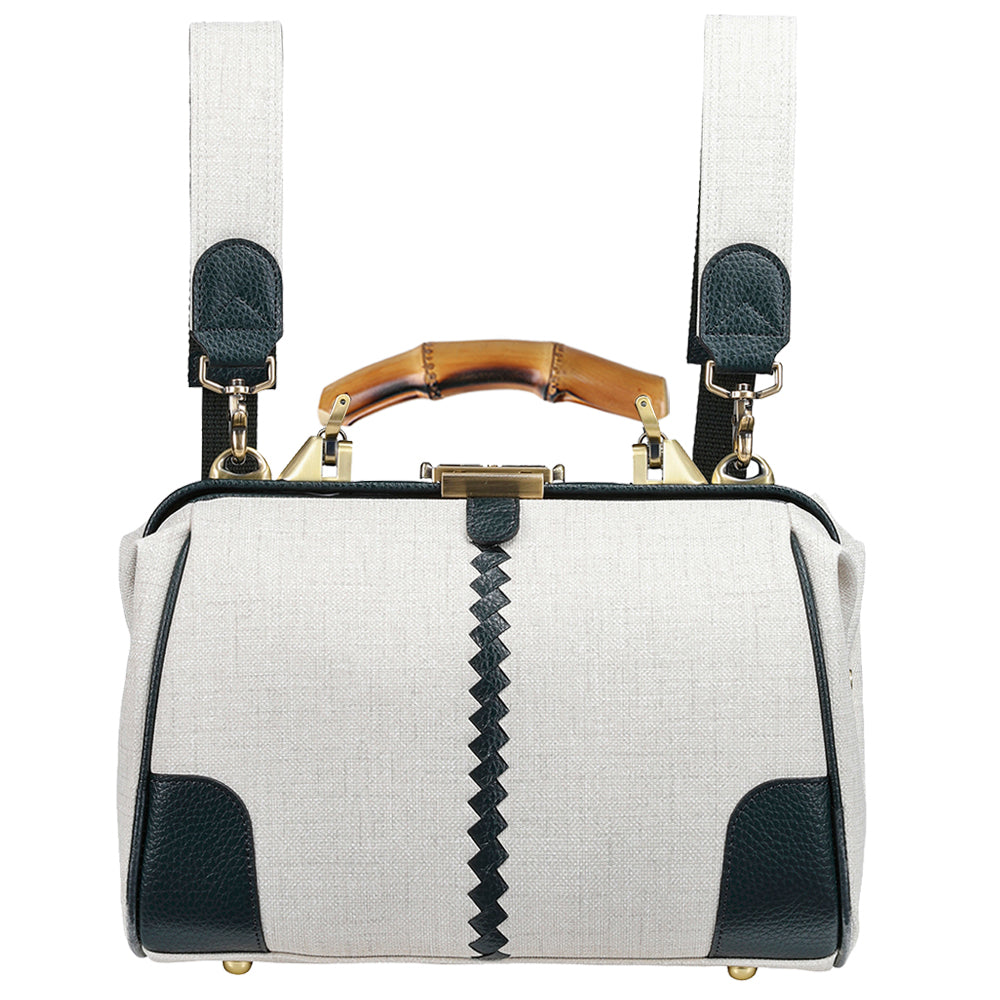 【バンブーハンドル】【15個限定カラーオクタビア】横型ダレスバッグ XSサイズ　YK59【送料無料】