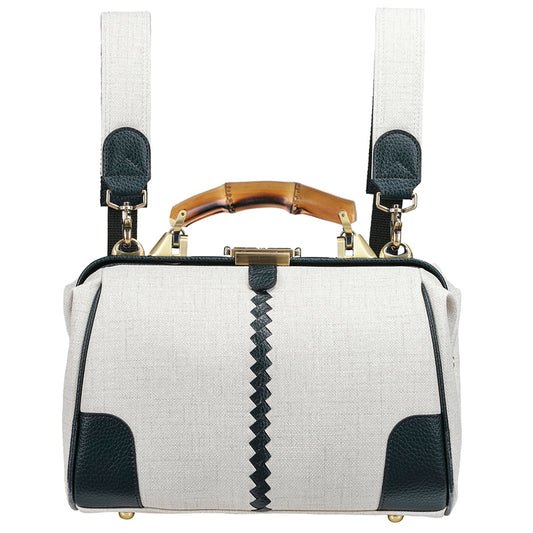 【バンブーハンドル】【15個限定カラーオクタビア】横型ダレスバッグ XSサイズ　YK59【送料無料】