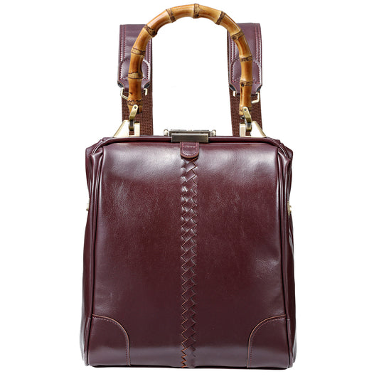 【ロングバンブーハンドルSET】 ミニダレスバッグ縦型 XSサイズ Y60