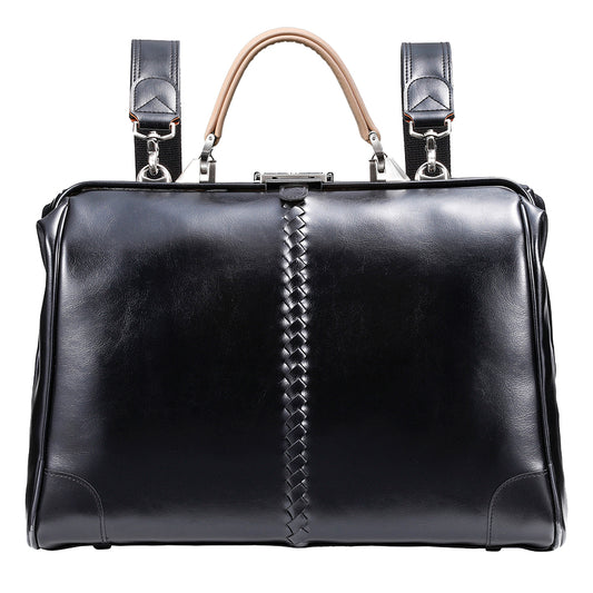 [Nubuck leather long handle set] Dulles bag, horizontal, M size, Y7 [LIGHT]
