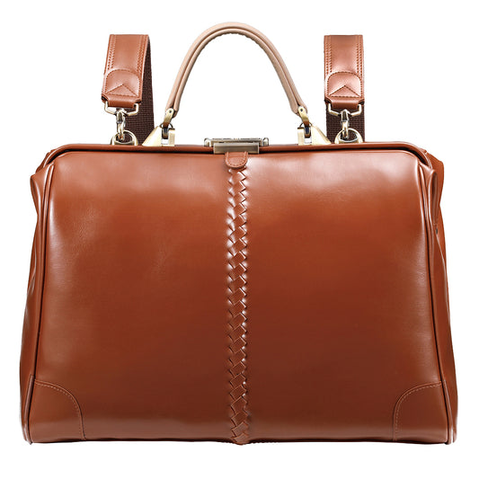 ◆【Nubuck leather long handle set】Dulles bag horizontal type M size Y7【LIGHT】camel
