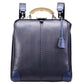 ◆Toyooka Bags Certified Dulles Bag Toyooka Bags L Size Ryukyu Pine Wood Handle SET YK3 [LIZARD] Navy