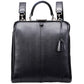 ◆Toyooka Bags Certified [Genuine Leather Long Handle SET] Dulles Bag Toyooka Bags L Size YK3 [LIZARD] Black