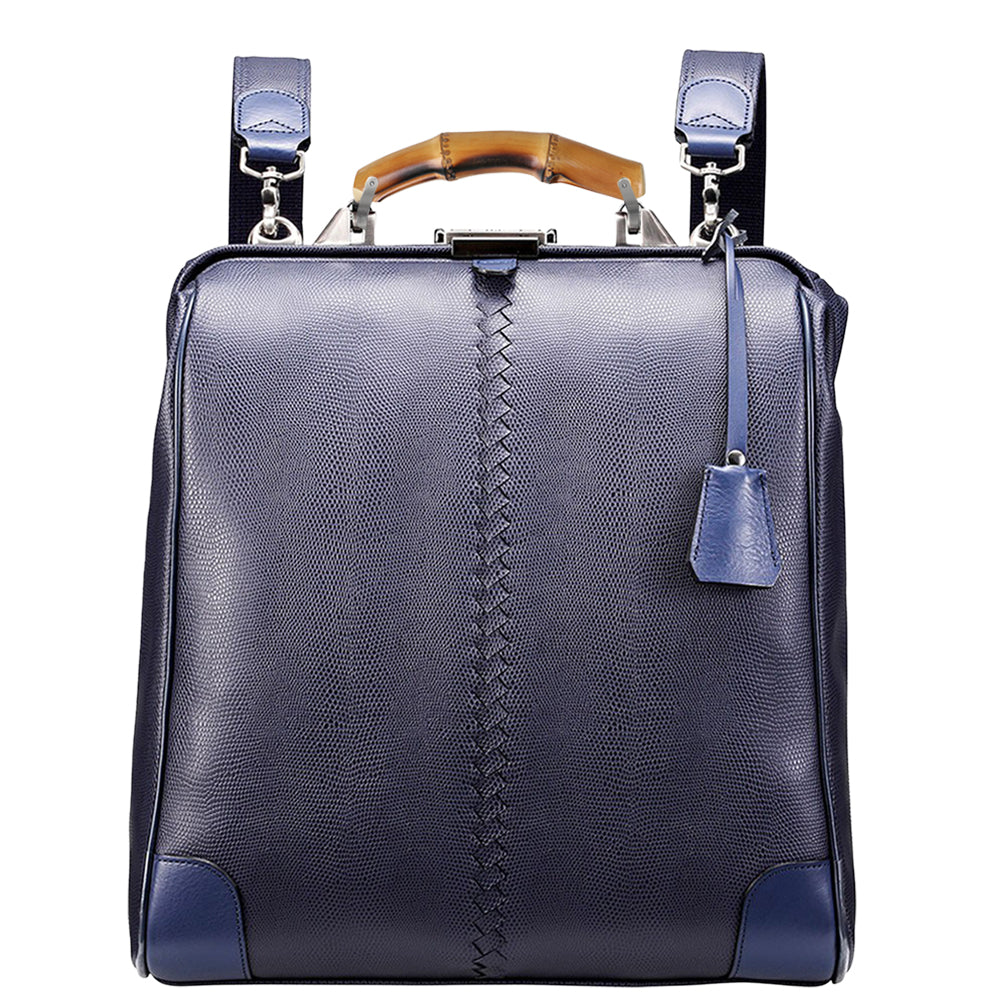 【バンブーハンドルSET】豊岡鞄認定  ダレスバッグ 豊岡鞄 Mサイズ YK3M【LIZARD】