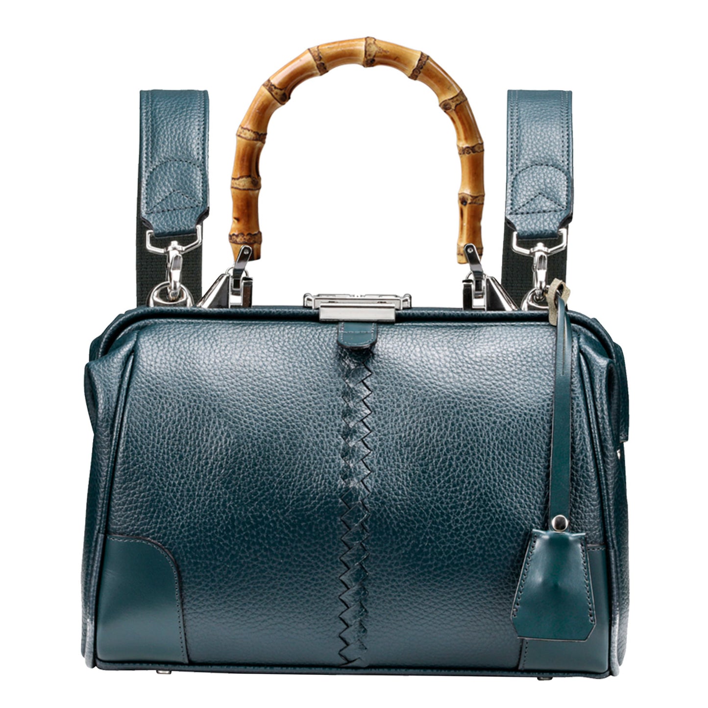 【ロングバンブーハンドルSET】豊岡鞄認定　ダレスバッグ 豊岡鞄 本革付属 XSサイズ YK59E【ELK】