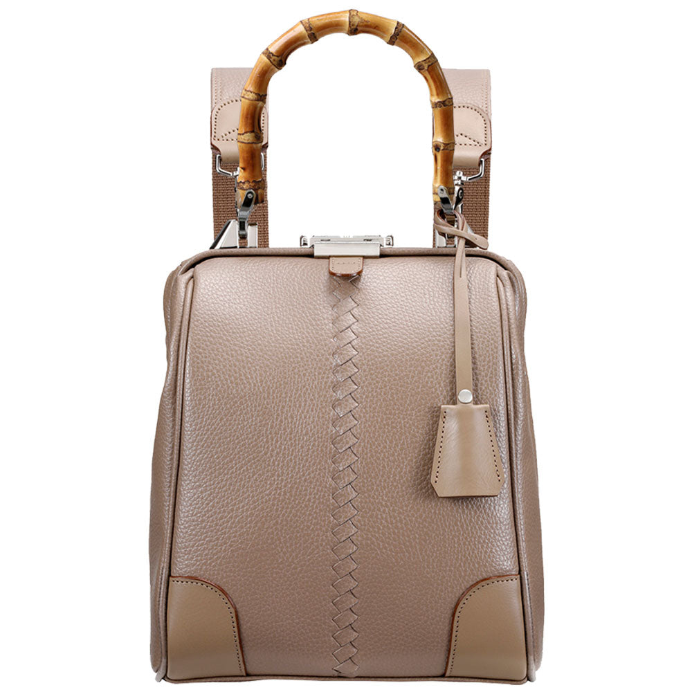 【ロングバンブーハンドルSET】豊岡鞄認定 ミニダレスバッグ XSサイズ YK60【ELK】 (コピー)