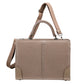 [Long Genuine Leather Handle SET] Toyooka Kaban Certified Wooden Handle Split Opening Dalles Bag Pouch Miyake Hatsuji Shoten ELK YKM59E [ELK]
