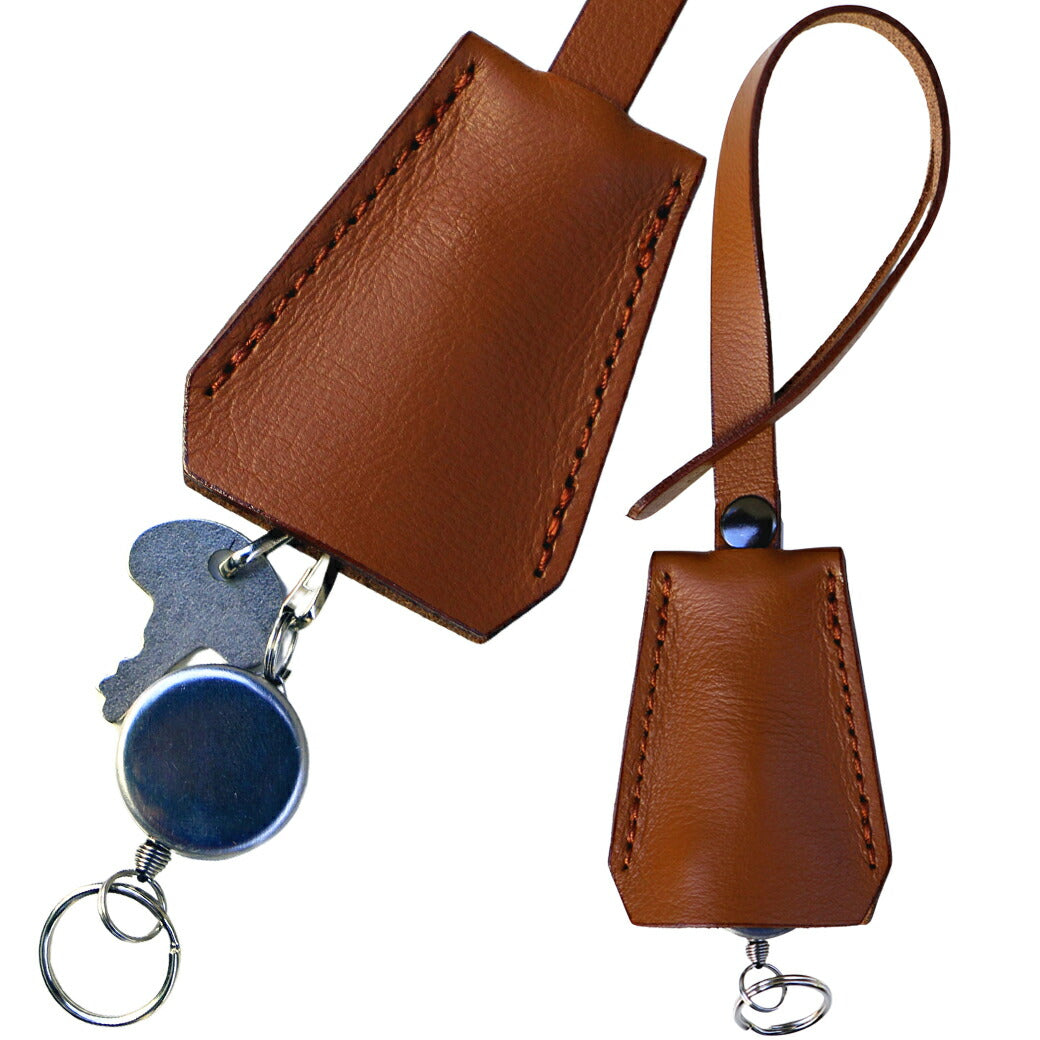 [Nekoposu, no time specified] Genuine leather intrecciato key strap, key holder, made in Japan, key for Dulles bag sold separately, Y-1099 YOUTA