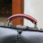 Dulles bag, genuine leather, large size, wooden handle set, Y2P [HORSE]