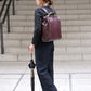 Dulles bag, horizontal, medium size, Y3M [LIGHT] [tanned leather long handle set]