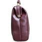 ◆Dulles Bag S size lacquered wooden handle SET Y4 [LIGHT] Burgundy