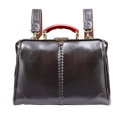 ダレスバッグ 【LIGHT】 Y4 横型Sサイズ(木手セット)