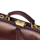 ◆Dulles Bag XS Size Lacquered Wooden Handle SET Y59 [LIGHT] Burgundy