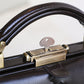 ◆【Nubuck leather long handle set】Dulles bag vertical S size Y9【LIGHT】Chocolate