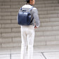 ◆【Nubuck leather long handle set】Dales bag vertical S size Y9【LIGHT】Camel