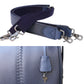 ◆Toyooka Bags Certified [Wooden Long Natural] Dulles Bag Toyooka Bags Genuine Leather Attached L Size YK3 [LIZARD] Navy