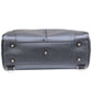 ◆Toyooka Bags Certified Dulles Bag with Genuine Leather, Large Size, Lizard, Bag Bones Set, YK3 [LIZARD] Navy