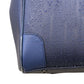 ◆Toyooka Bags Certified Dulles Bag with Genuine Leather, Large Size, Lizard, Bag Bones Set, YK3 [LIZARD] Navy